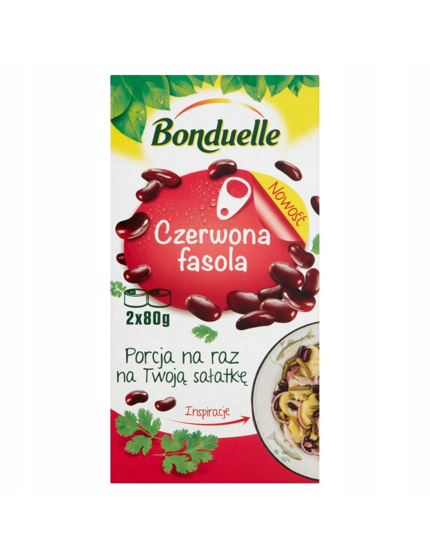 Bonduelle Fasola czerwona 2 x 80 g