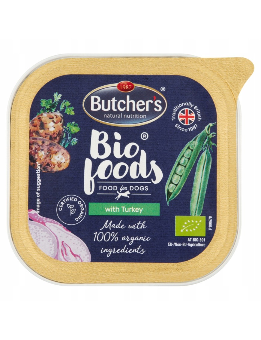 Butcher's Bio Foods dorosłe psy kurczakiem 150 g