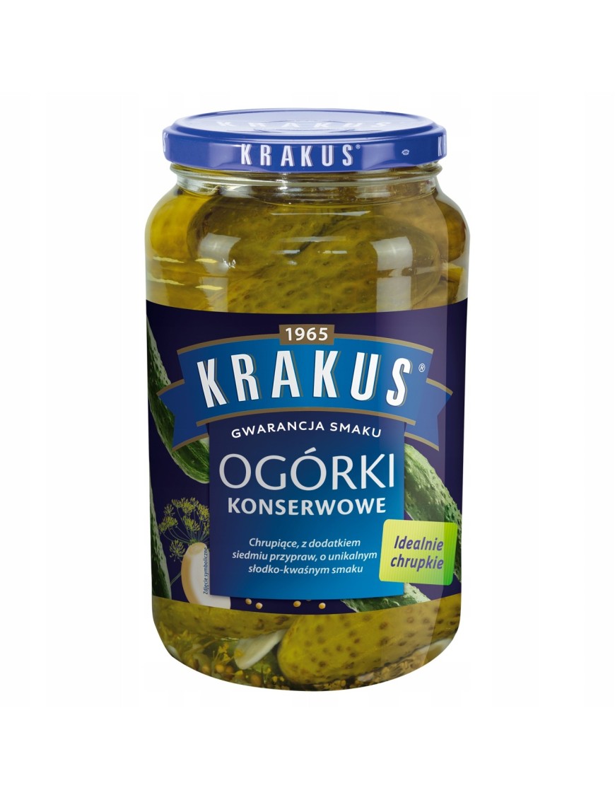 Krakus Ogórki konserwowe 920 g