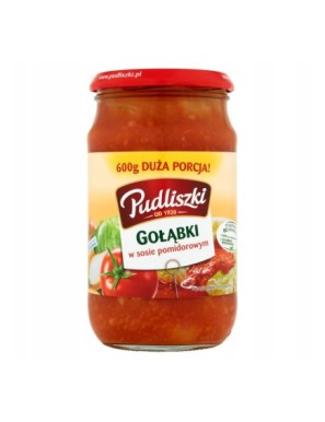 Pudliszki Gołąbki w sosie pomidorowym 600 g