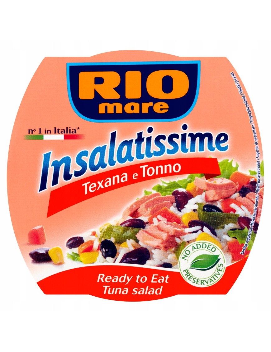 Rio Mare Gotowe danie z warzyw i tuńczyka 160 g