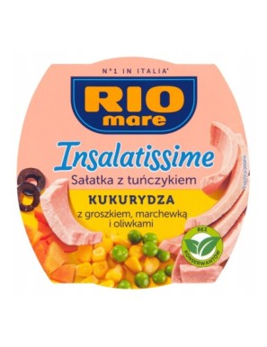 Rio Mare z tuńczykiem kukurydza z groszkiem 160 g