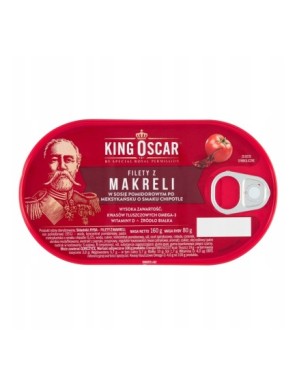King Oscar Filety z makreli w sosie po meksykańsku