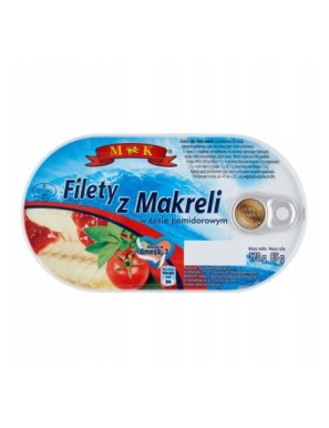 MK Filety z makreli w sosie pomidorowym 170g