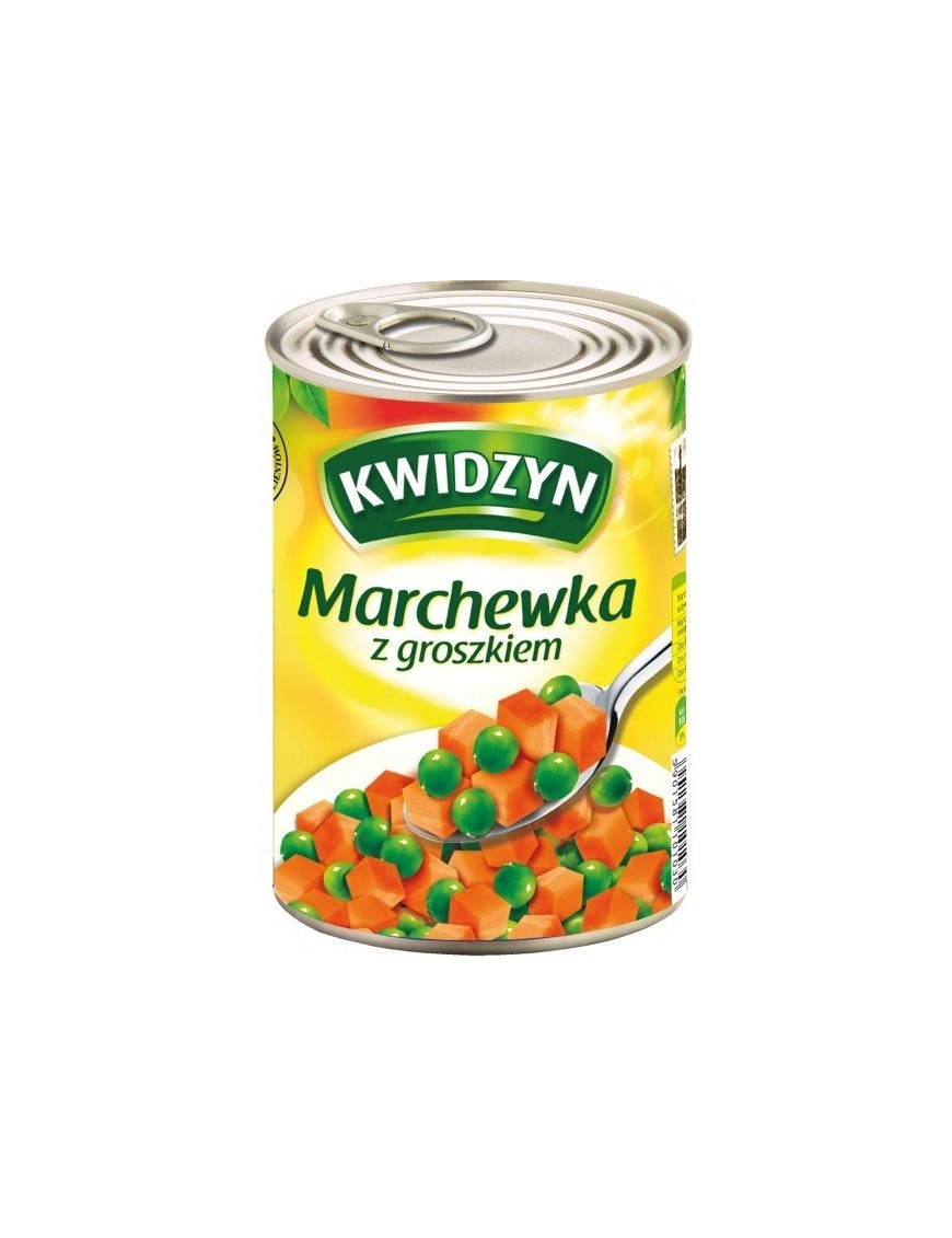 Kwidzyn Marchewka z groszkiem 400 G