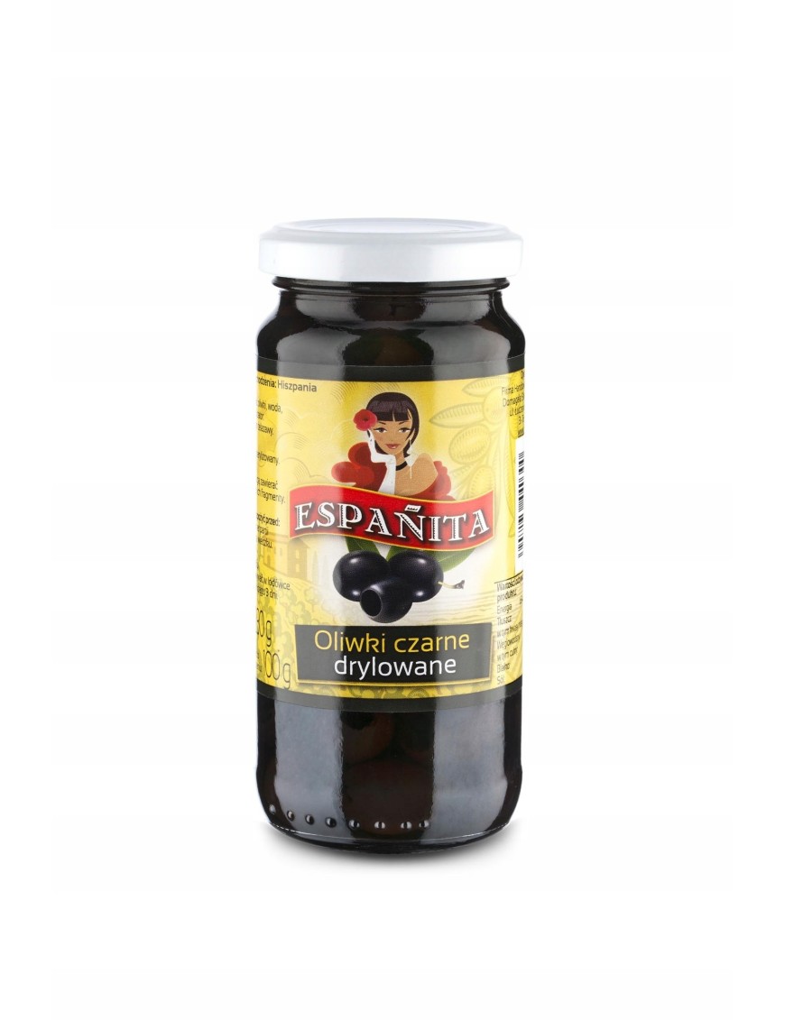 Oliwki czarne drylowane 230 g/ 100 g Espanita