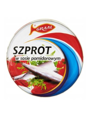 GRAAL Szprot w sosie pomidorowym 300 g