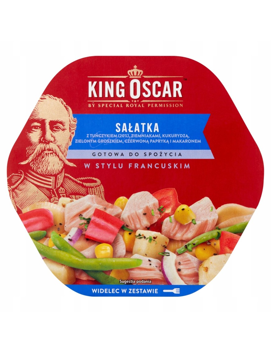 King Oscar Sałatka gotowa do spożycia 220 g