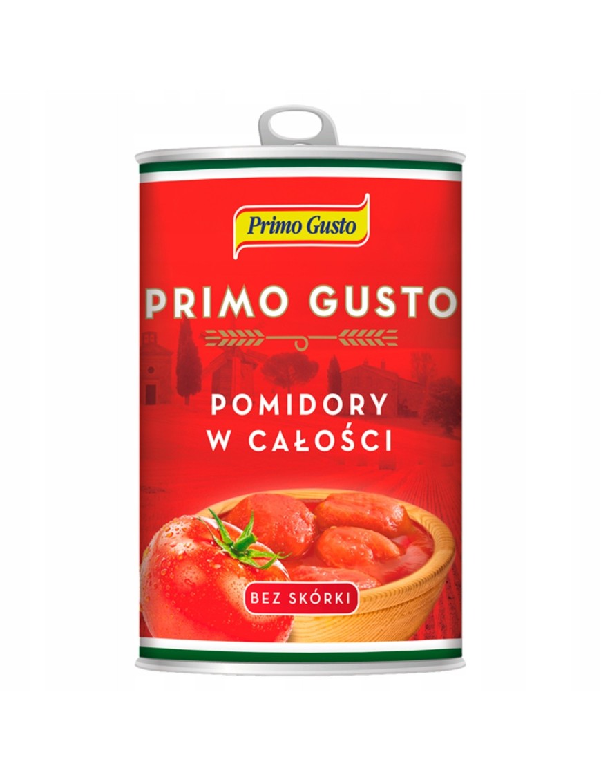 Primo Gusto Pomidory w całości bez skórki 400 g