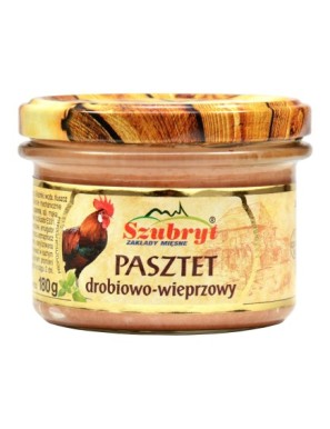 Szubryt Pasztet drobiowo-wieprzowy 180 g