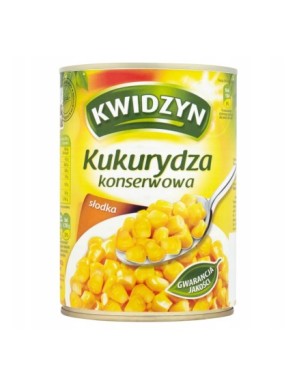 Kwidzyn Kukurydza konserwowa 400 g