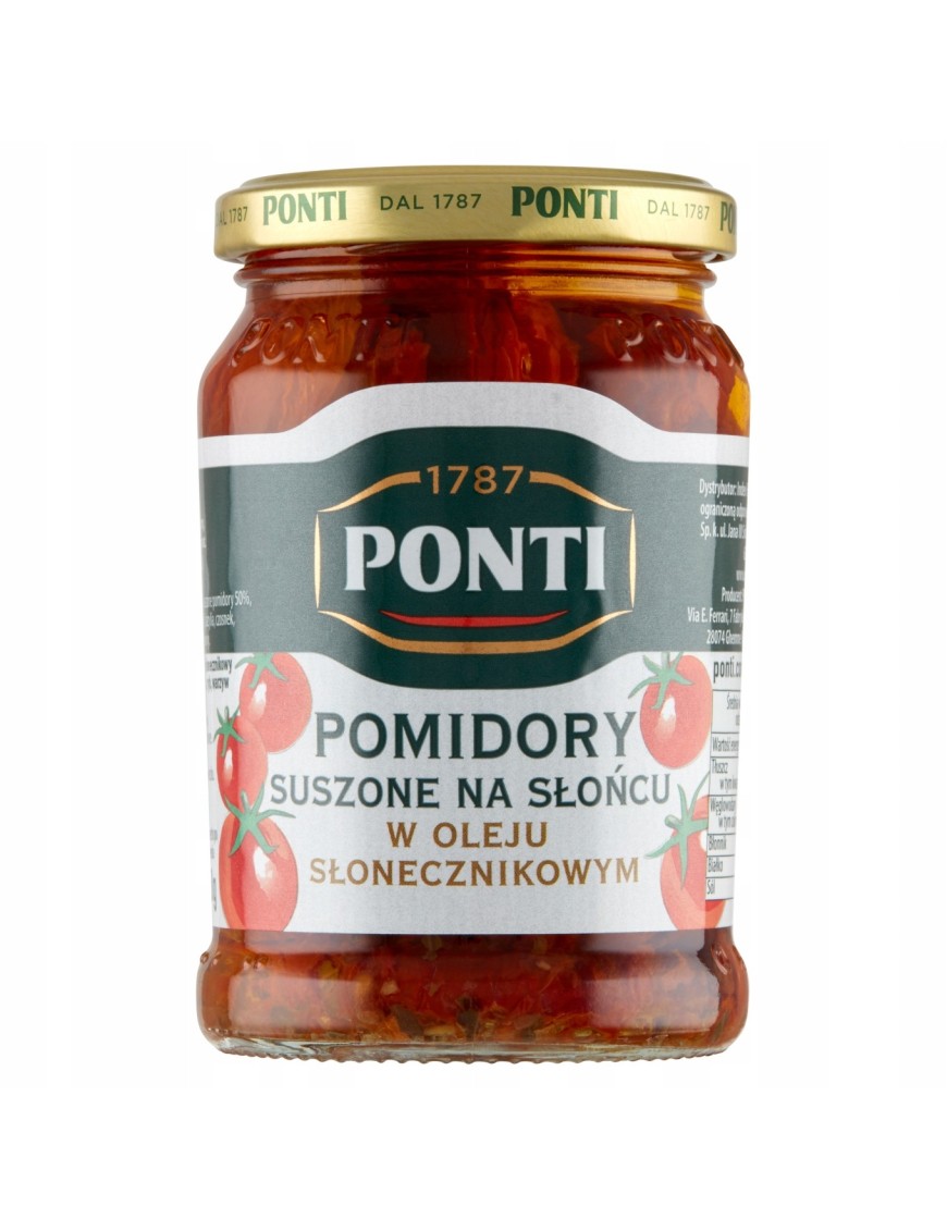 Ponti Pomidory suszone na słońcu w oleju 280 g