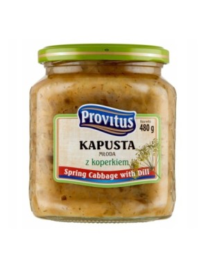 Provitus Kapusta młoda z koperkiem 480 g