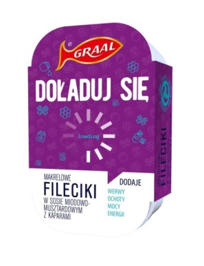 Graal Fileciki makrelowe w sosie 110 g