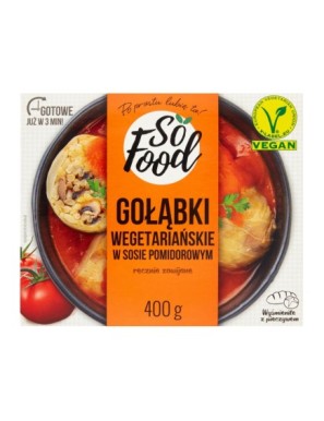 Gołąbki wegetariańskie w sosie pomidorowym 400g