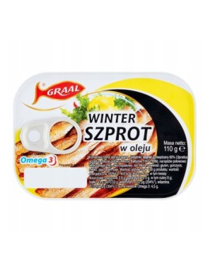 GRAAL Winter Szprot w oleju 110g