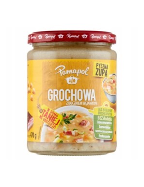 Pamapol Grochowa z boczkiem wędzonym 470 g