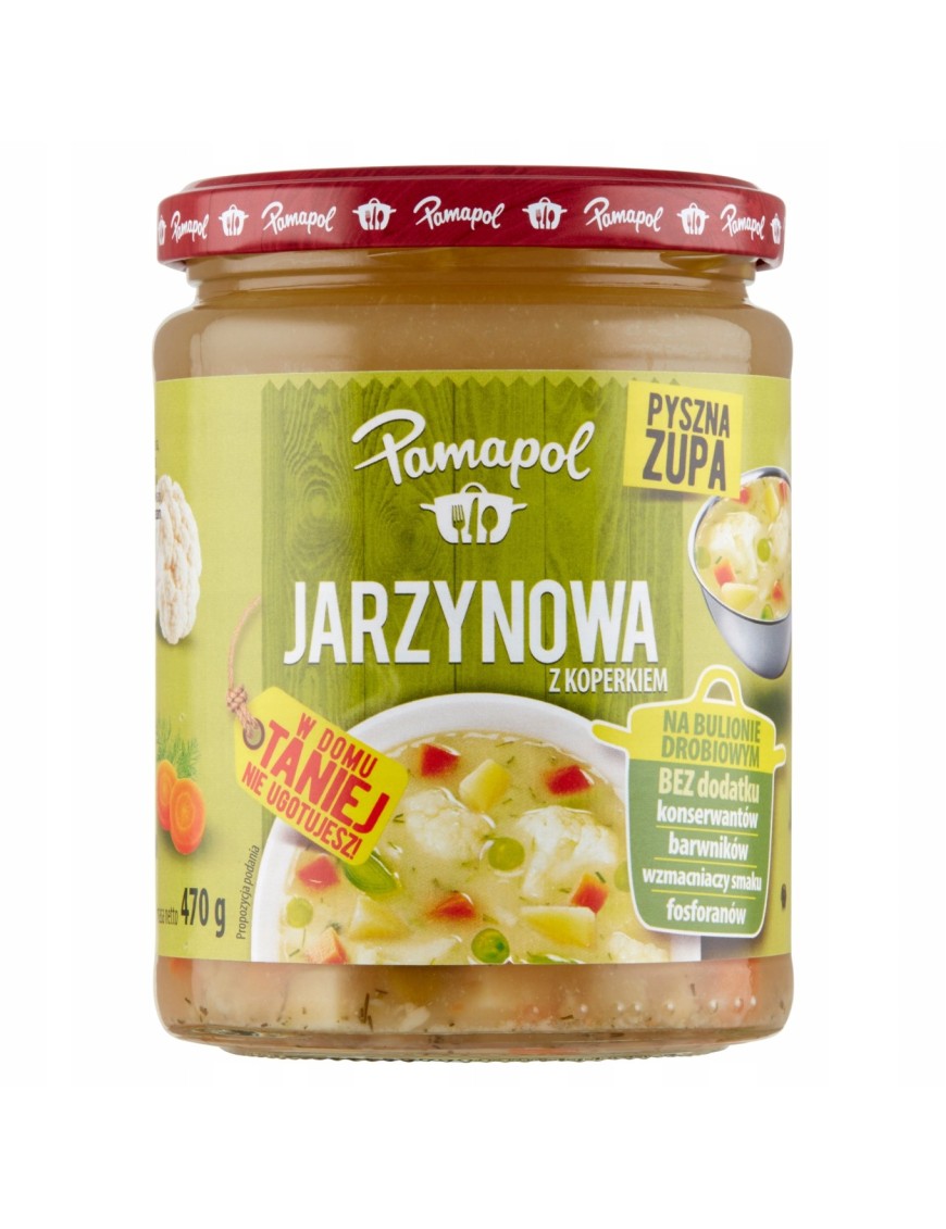 Pamapol Jarzynowa z koperkiem 470g