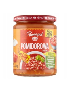 Pamapol Pomidorowa z ryżem 470g