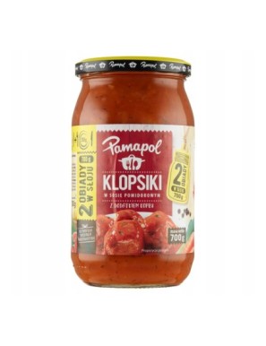 Pamapol Klopsiki w sosie pomidorowym z dodatkiem