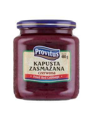 Provitus Kapusta zasmażana czerwona 480g