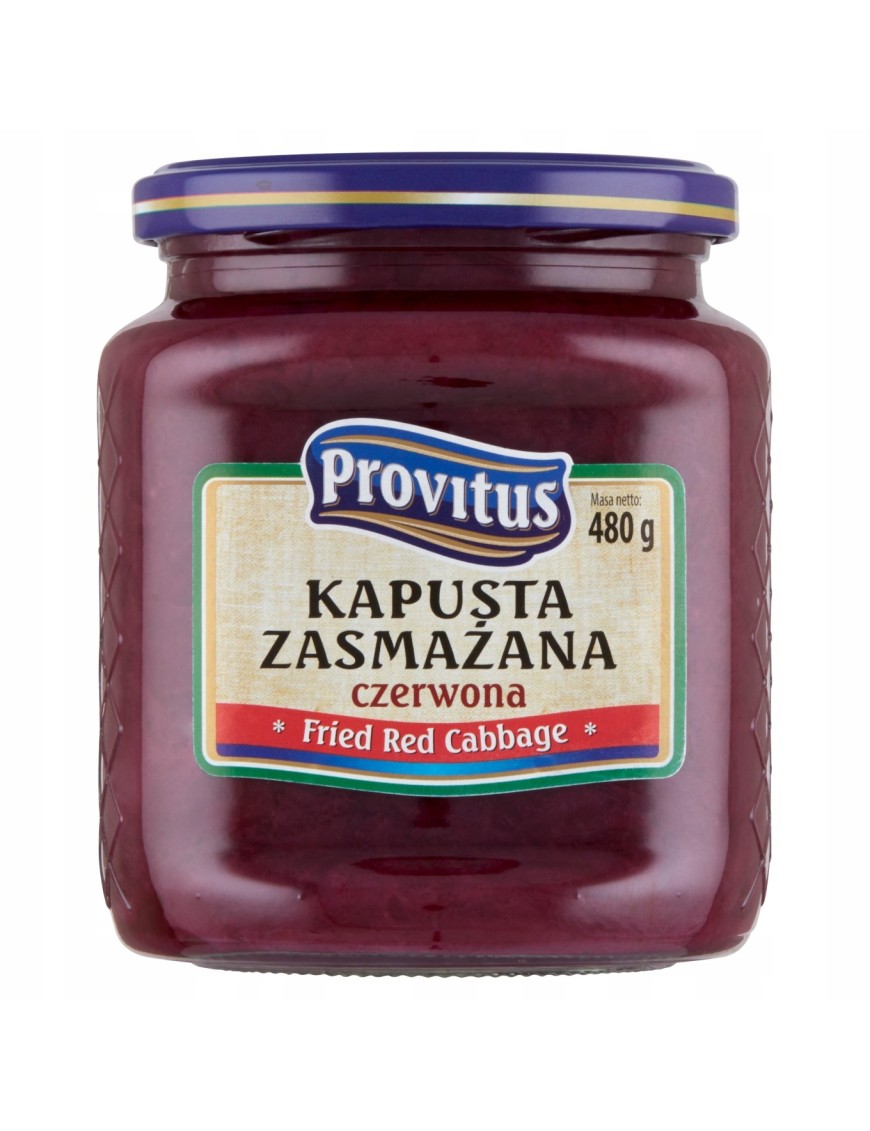 Provitus Kapusta zasmażana czerwona 480g