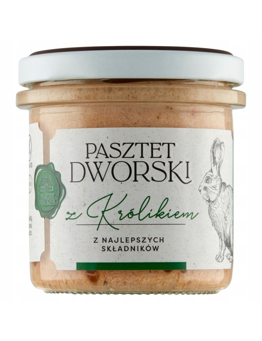 Pasztet Dworski z królikiem 130 g