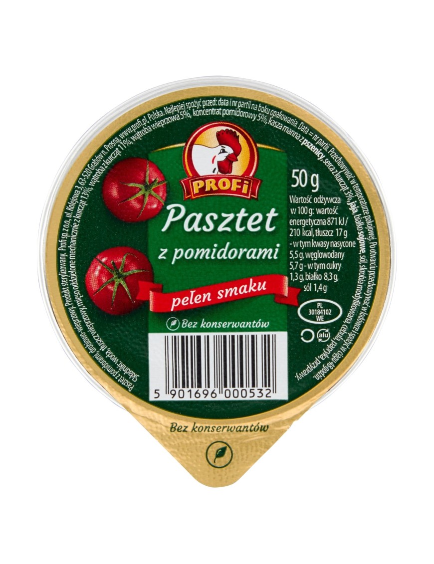 Profi Pasztet z pomidorami 50g