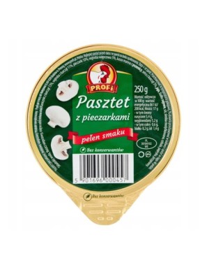 Profi Pasztet z pieczarkami 250g