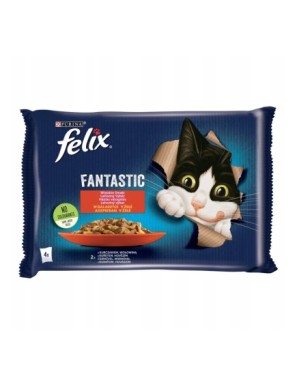 Felix Fantastic dla kotów wiejskie smaki 340 g