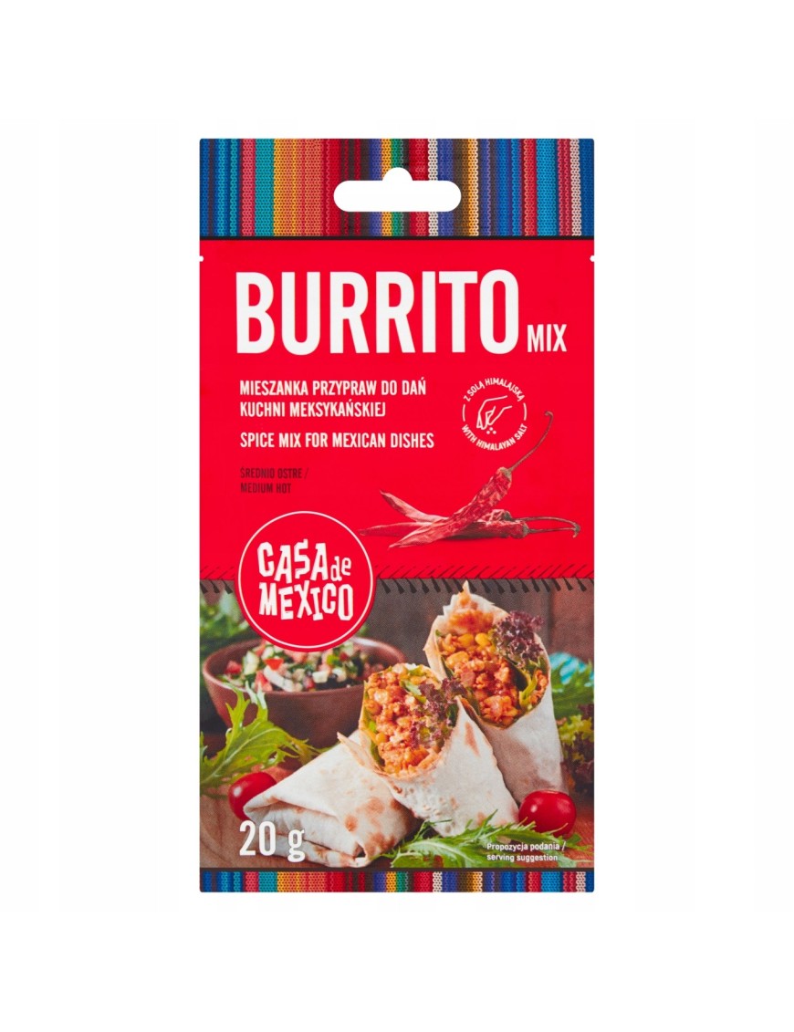 Burrito Mix Mieszanka do dań kuchni meksykańskiej