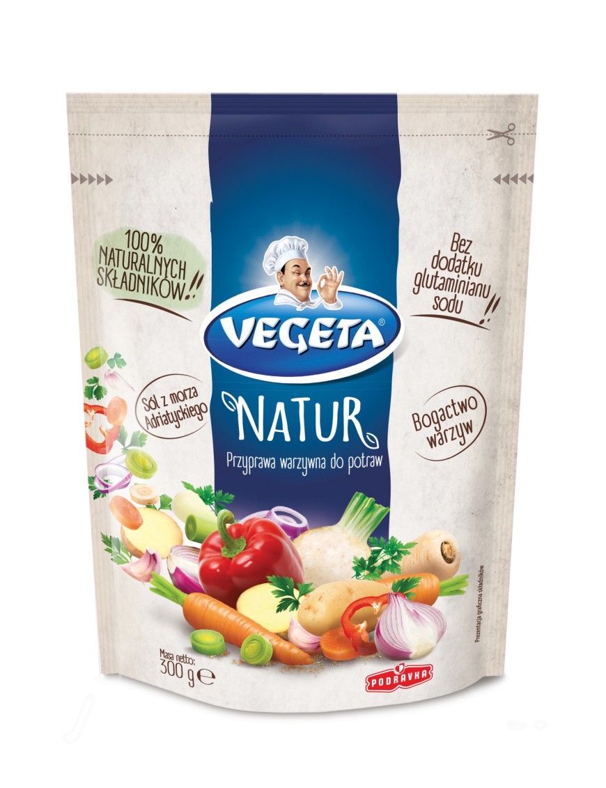 Vegeta Natur Przyprawa warzywna do potraw 300 g