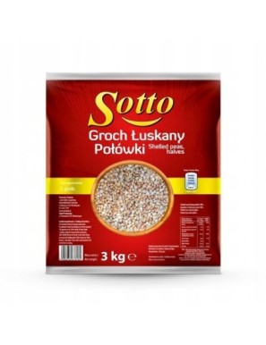 Sotto Groch Łuskany Połówki 3kg