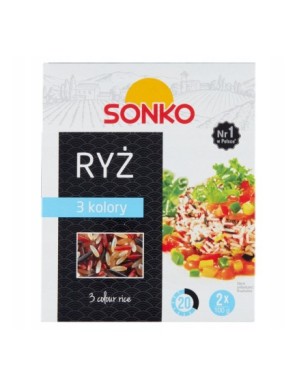 Sonko Ryż 3 kolory 200 g (2 x 100 g)