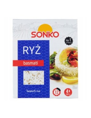 Sonko Ryż basmati 400 g (4 x 100 g)