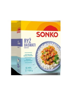 Sonko Ryż basmati 400 g (4 x 100 g)