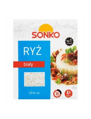 Sonko Ryż biały 400 g (4 x 100 g)