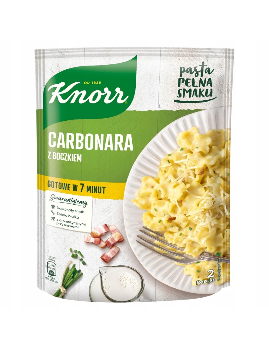 Knorr Carbonara z boczkiem 153g