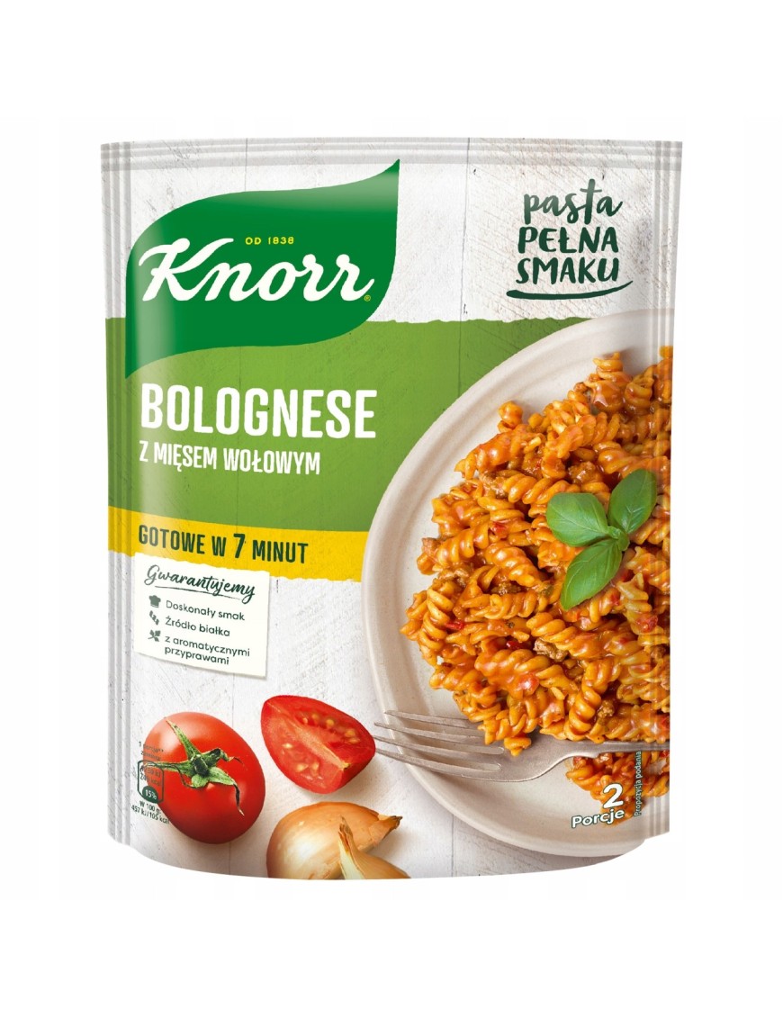 Knorr Makaron bolognese z mięsem wołowym 160g