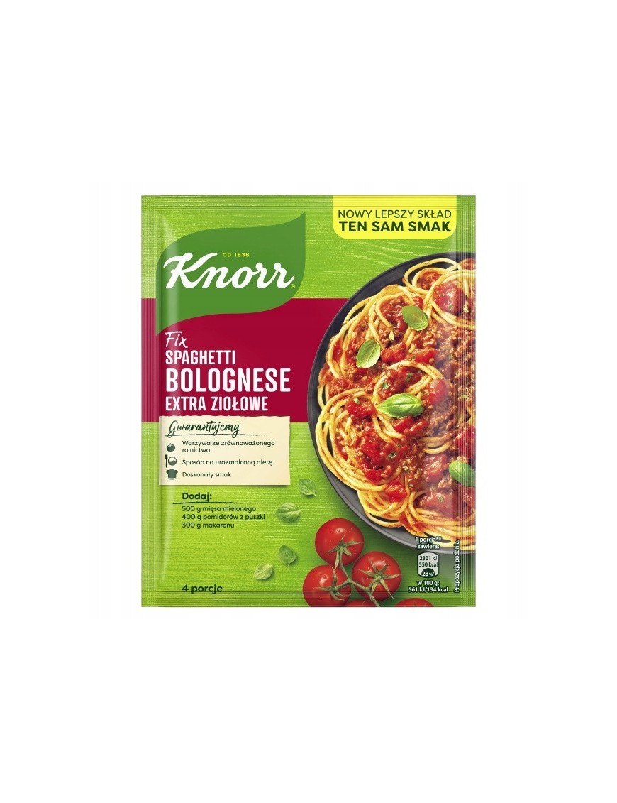 Knorr Fix Bolognese ziołowe 42g