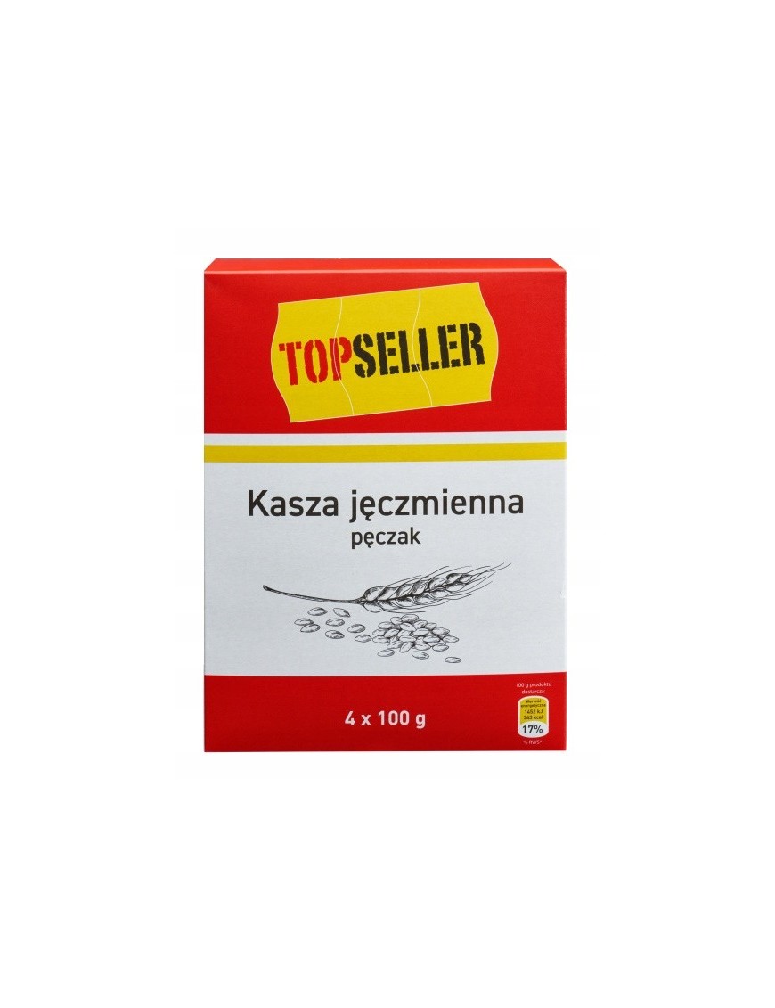 TOPSELLER Kasza jęczmienna pęczak 4x100g