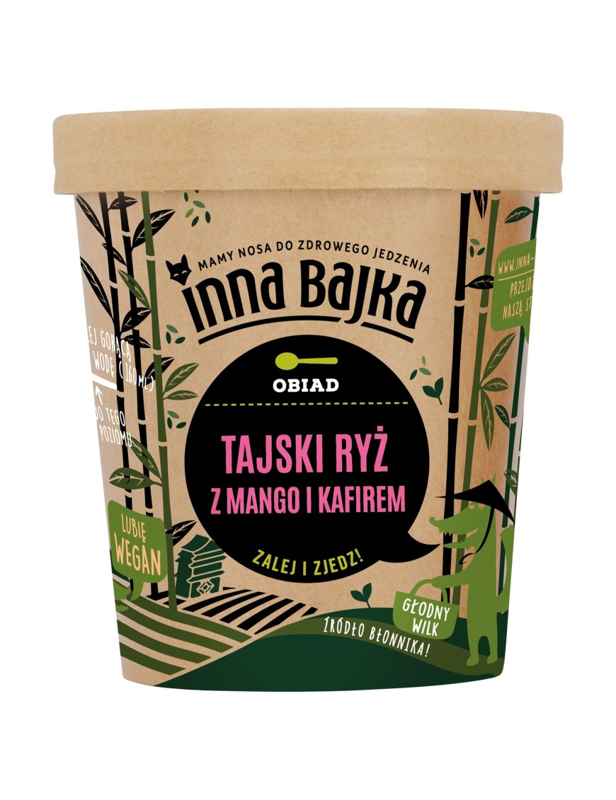 Inna Bajka Tajski ryż z mango i kaffirem 55g