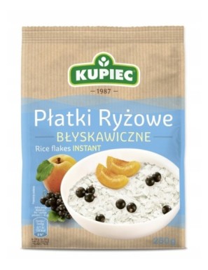 KUPIEC Płatki ryżowe błyskawiczne 250g