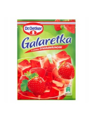 Dr. Oetker Galaretka o smaku truskawkowym 77 g