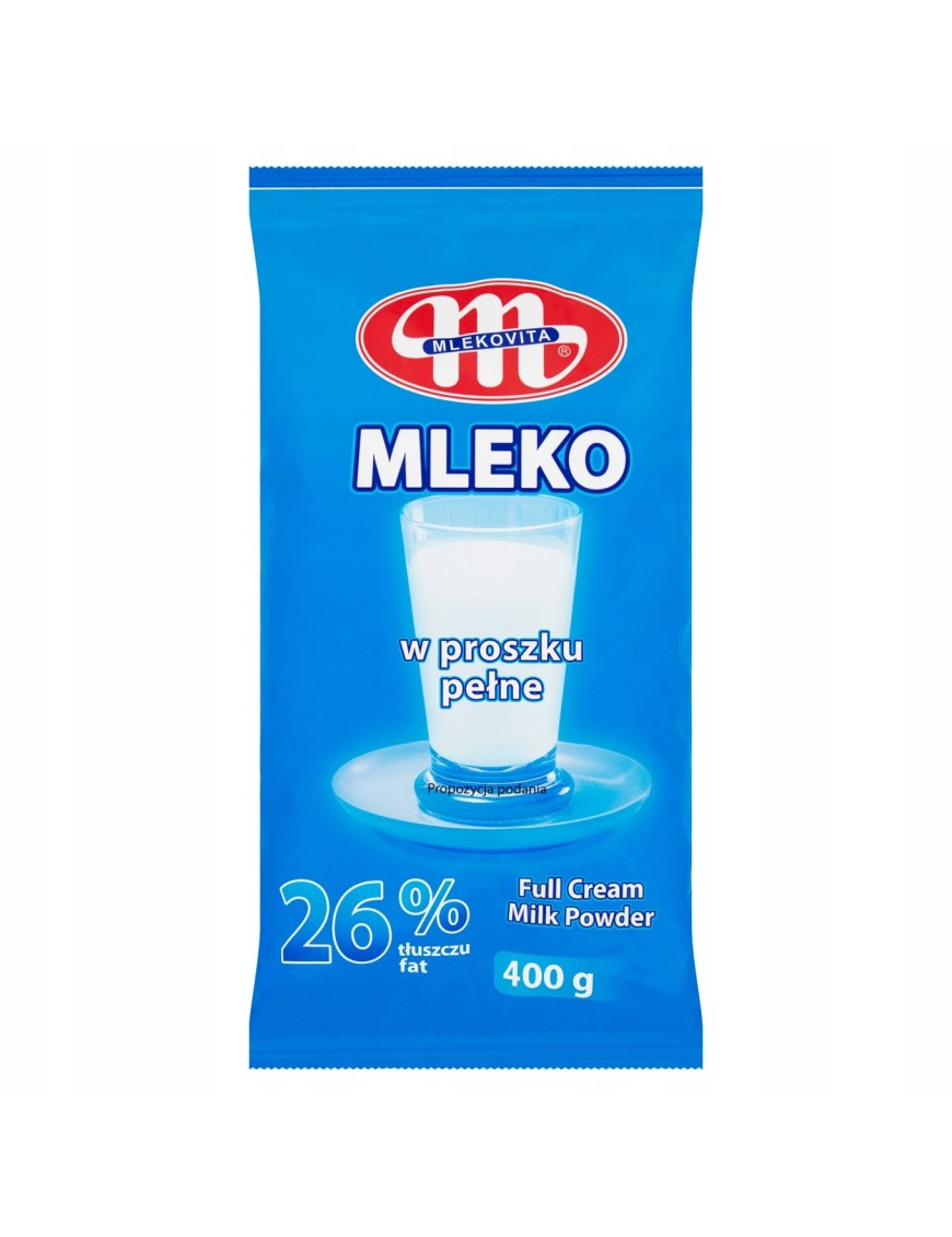 Mlekovita Mleko w proszku pełne 400 g
