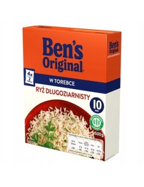 Uncle Ben's Ryż długoziarnisty 500 g (4 torebki)