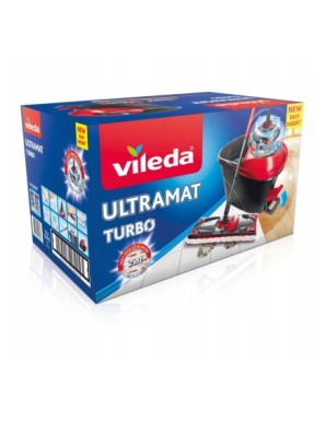 Vileda Ultramat Turbo Zestaw mop obrotowy