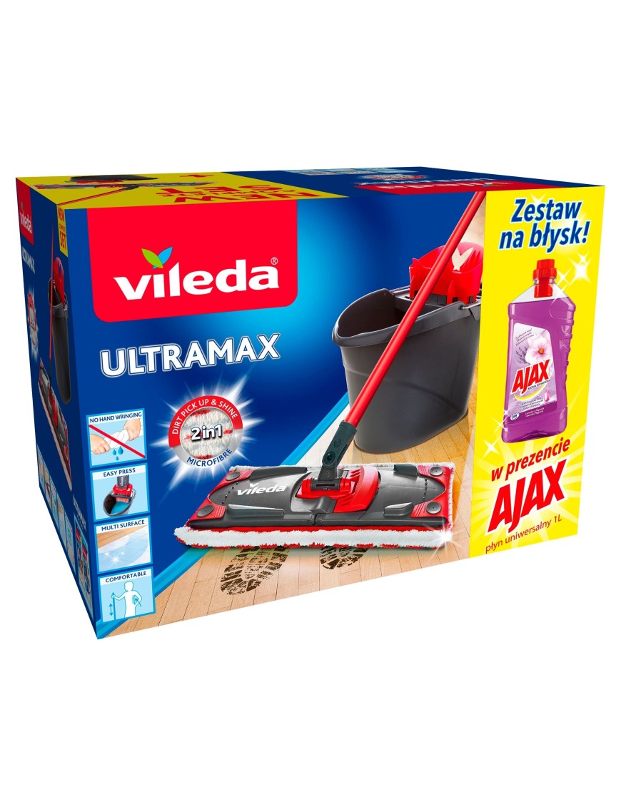 Vileda Zestaw mop z wiadrem Ultramax Box