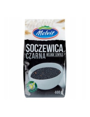 Melvit Soczewica czarna 400 g