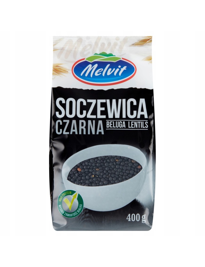 Melvit Soczewica czarna 400 g